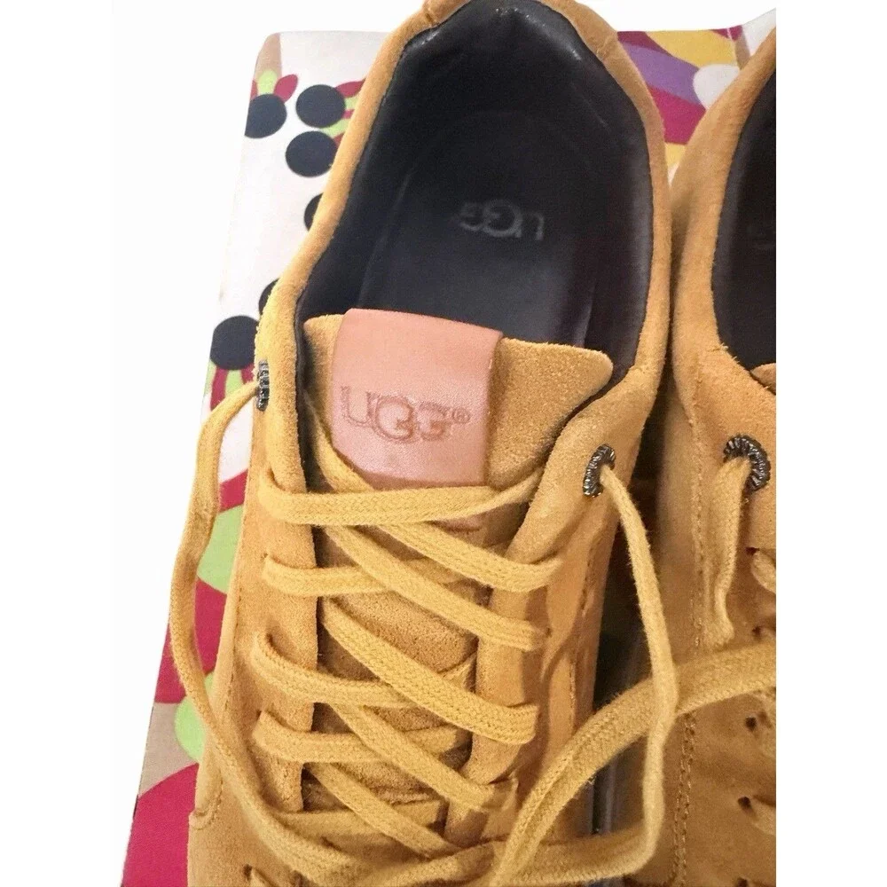 UGG CALI SNEAKER LOW GOLD ORANGE SNEAKER - MEN'S US 11